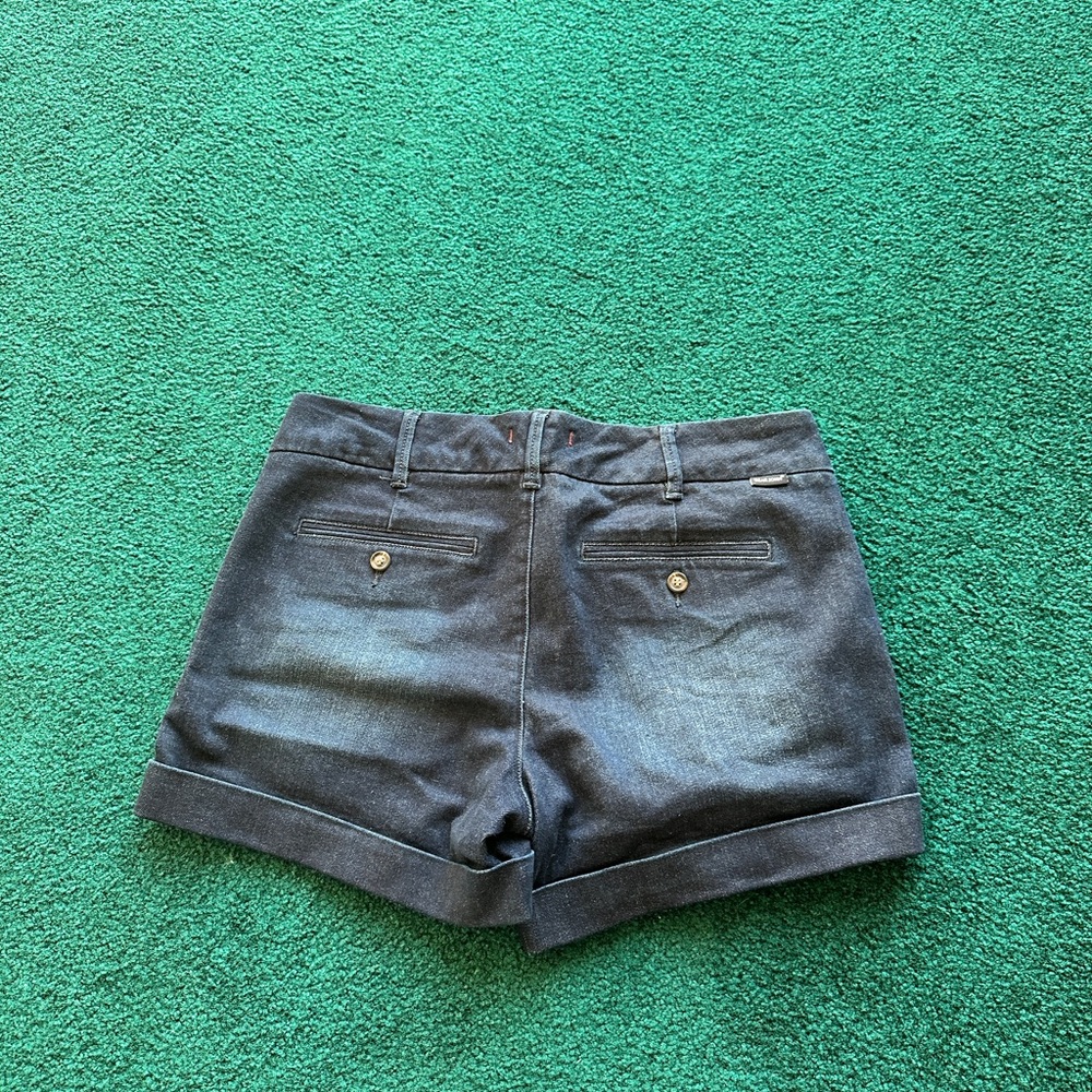 Cuffed Denim Short - Picture 2 of 4
